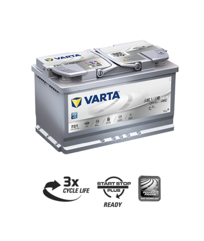 60 Amper Varta Akü Start Stop D53