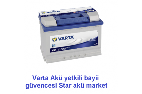 74 Amper Varta Akü